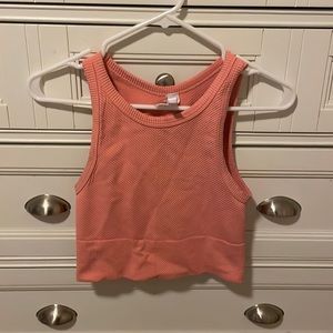 Coral Nikibiki cropped tank